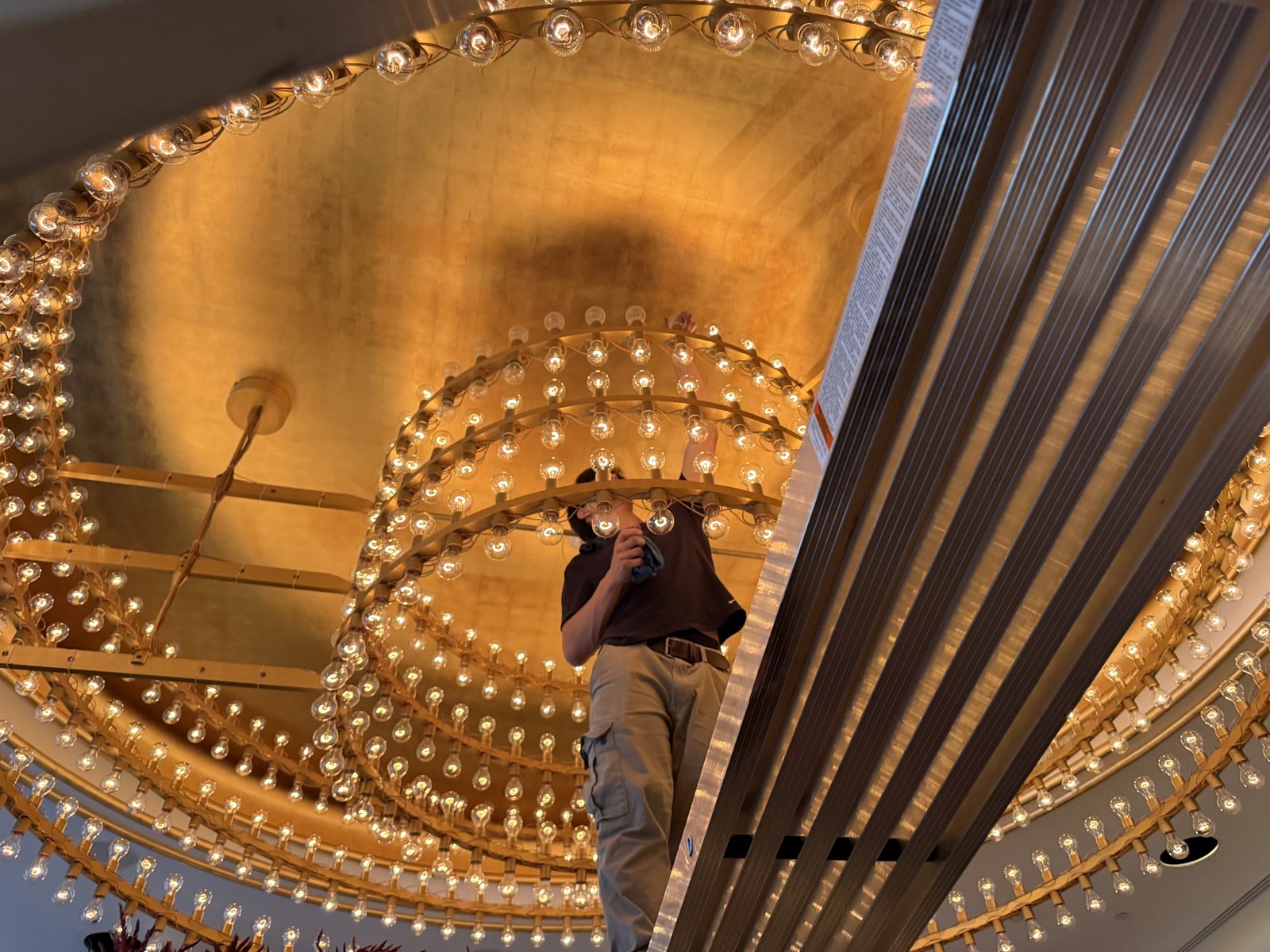 Marble Lobby Install