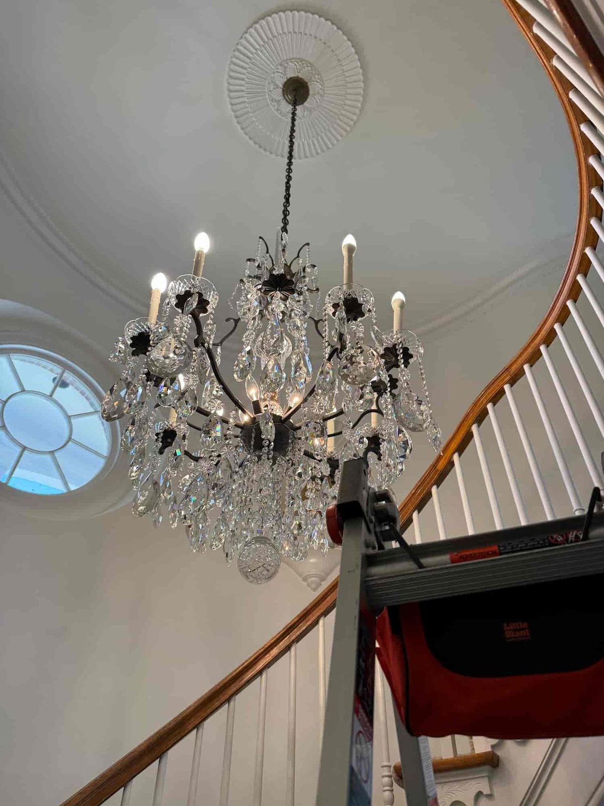 Care your chandelier deserves