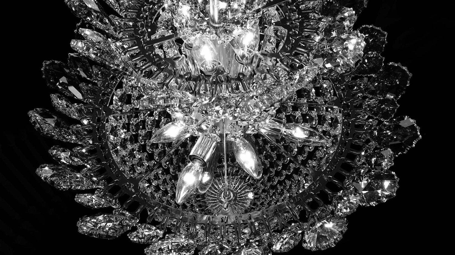 Metal & crystal detail